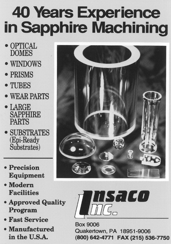 Borosilicate Glass (Pyrex 7740; Schott 8330) - INSACO Inc.